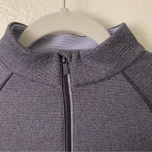 All In Motion Long Sleeve Fleece Zip-up workout top Size Medium - Picture 8 of 8